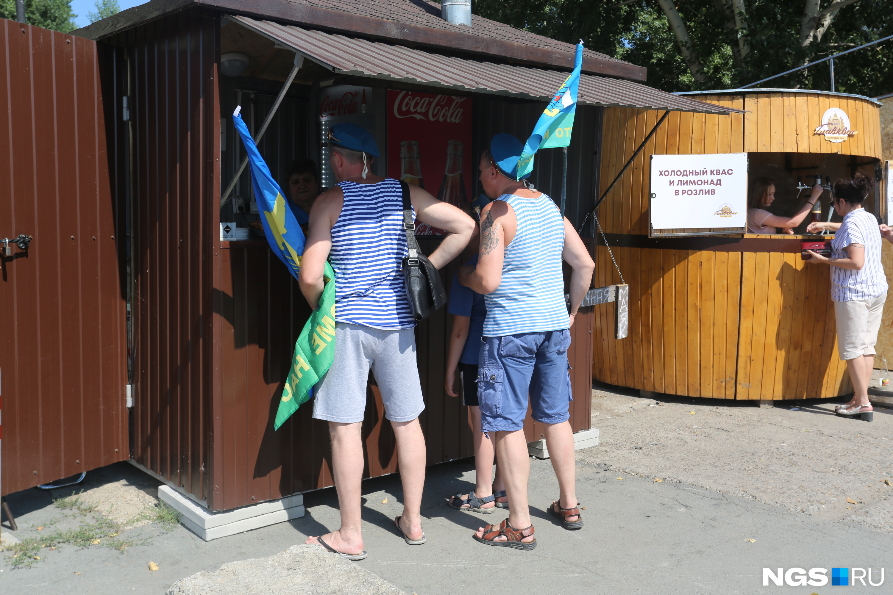 На набережной десантников почти не осталось