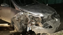 В Самарской области подросток на папиной машине врезался в столб