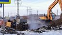 В Челябинске устранили аварию, оставившую без тепла и воды «Парковый». Но теперь там другая проблема