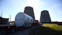 Видео: как по Новосибирску везли 100-тонную деталь для ТЭЦ-4