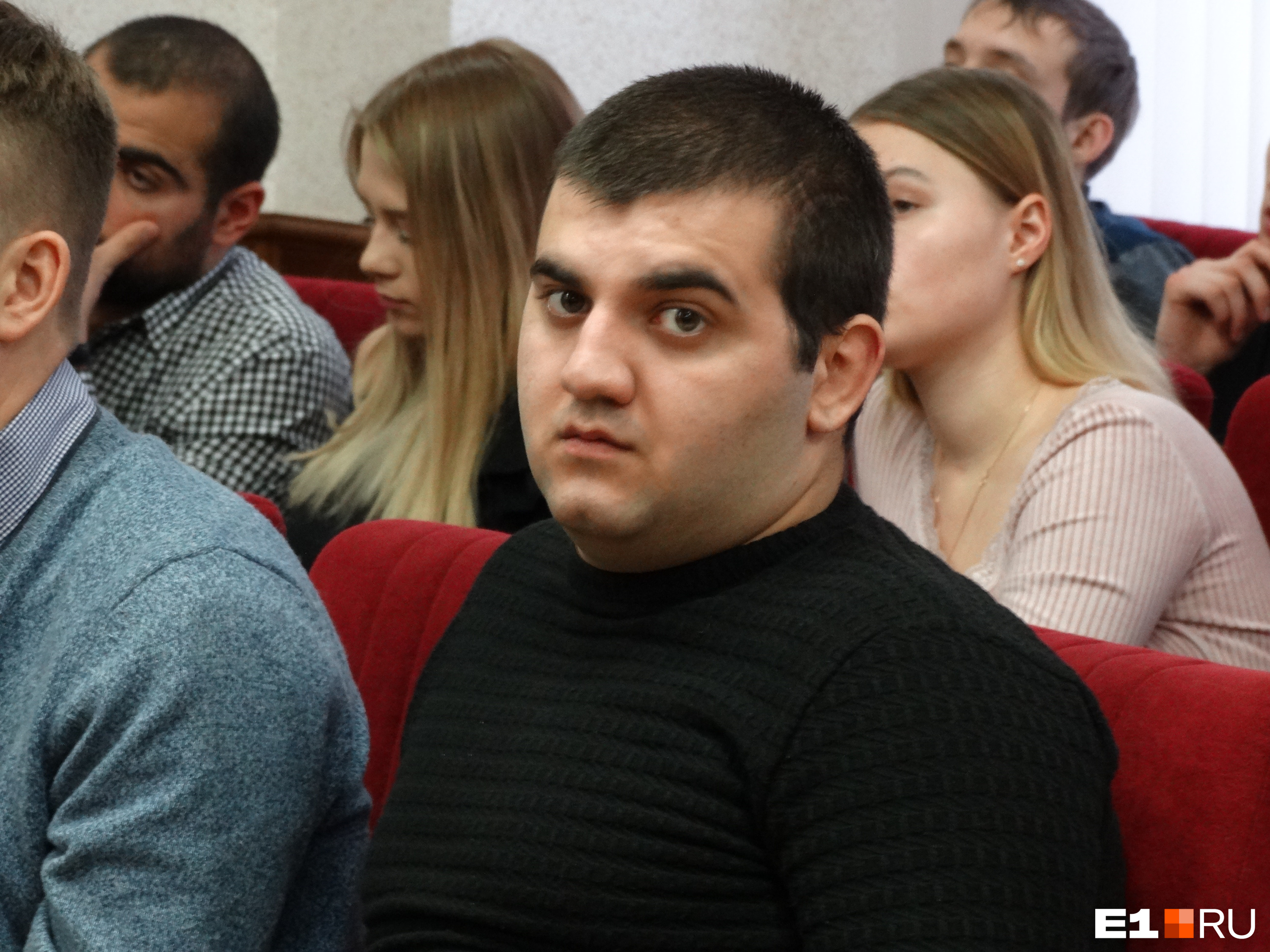 Саргис Арутюнян в зале суда