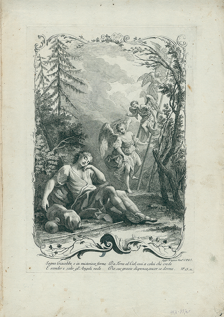 «Сон Иакова». Из серии «Ветхозаветные сцены», 1739–1786-е годы 