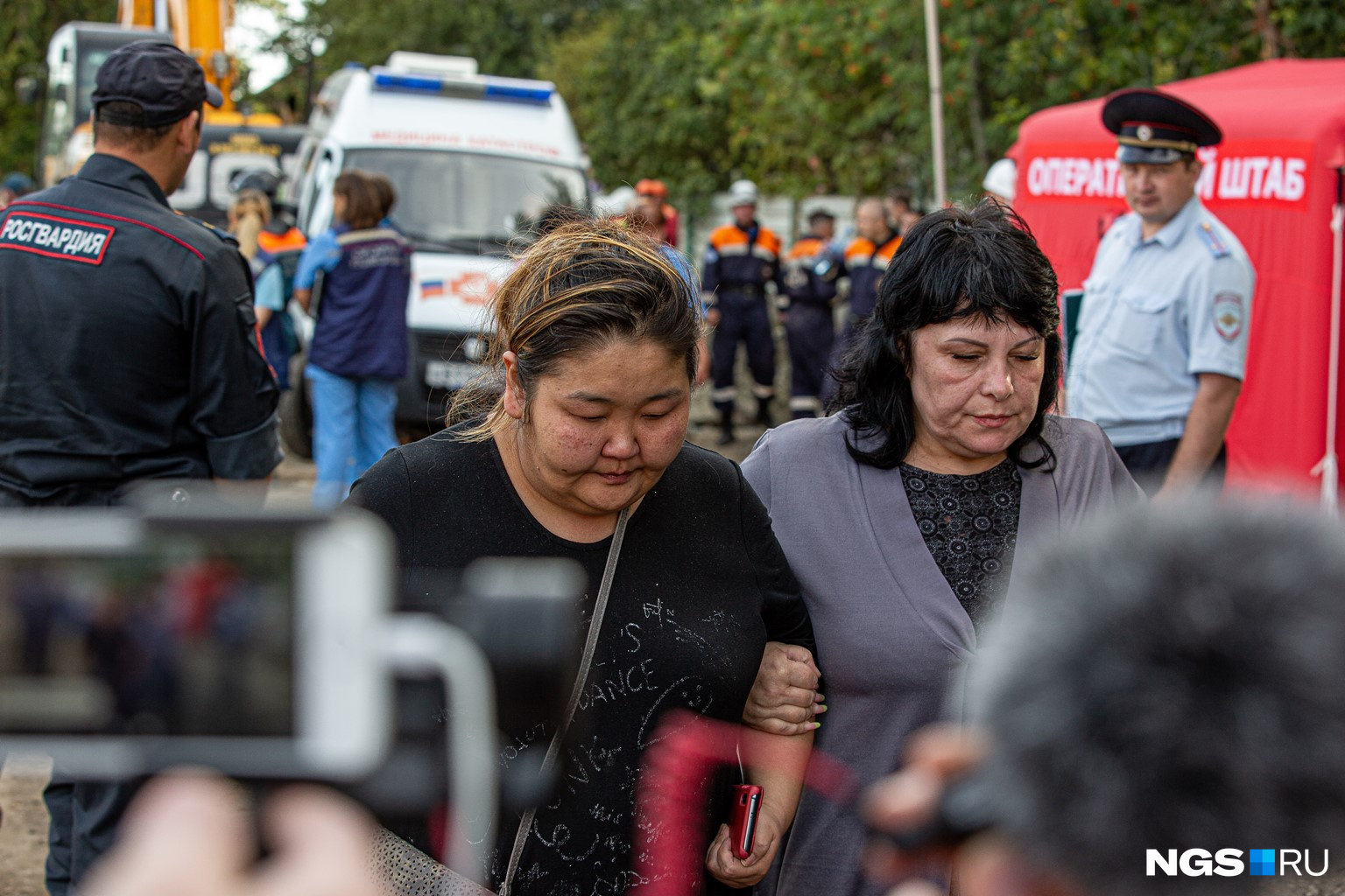 Родственникам погибших пришлось приходить на опознание тел Родственникам погибших пришлось приходить на опознание тел
