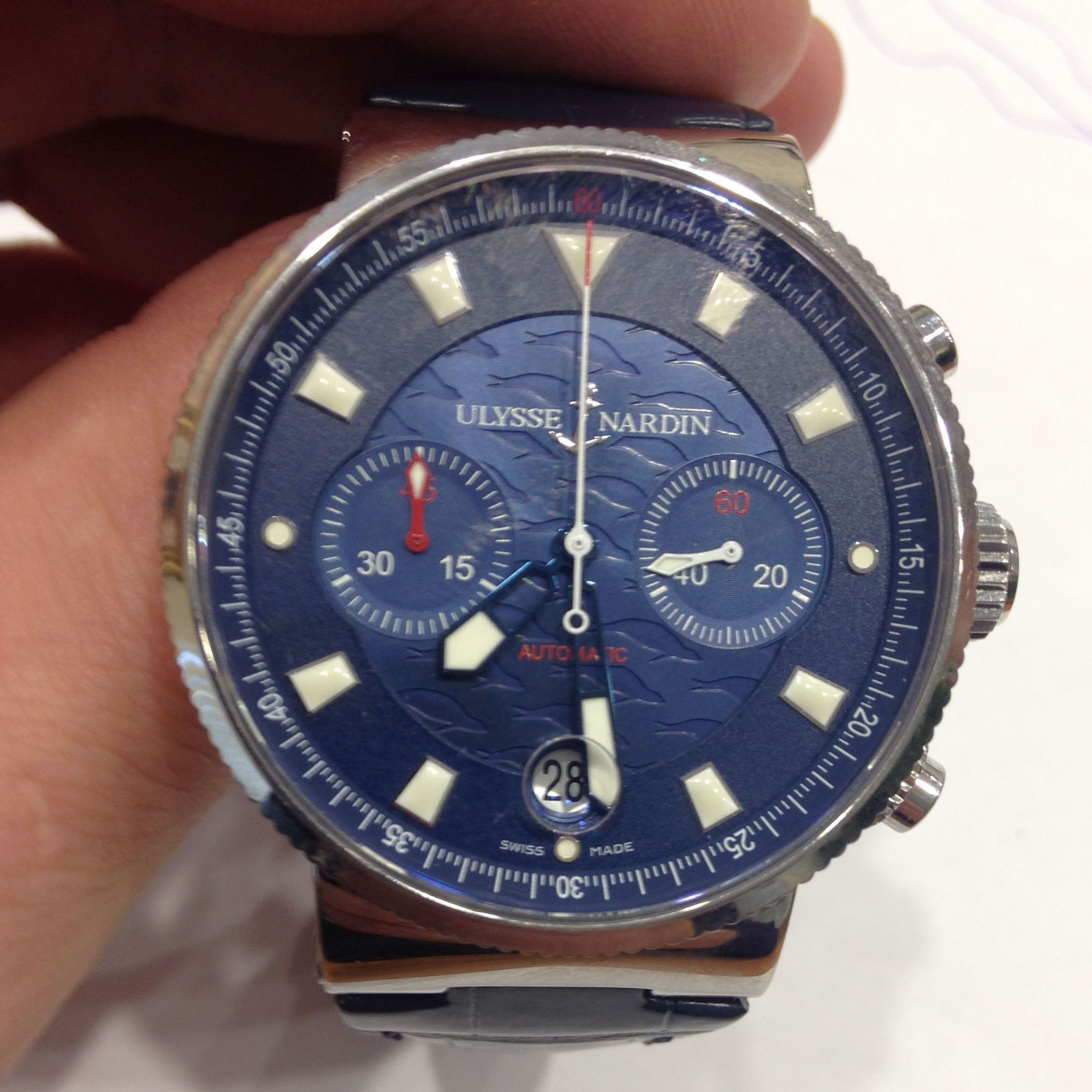 Швейцарские наручные часы марки Ulysse Nardin, которые выставили на аукцион Швейцарские наручные часы марки Ulysse Nardin, которые выставили на аукцион
