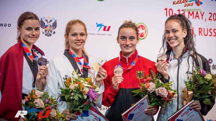 Челябинка Татьяна Кудашова стала двукратной чемпионкой Европы по тхэквондо