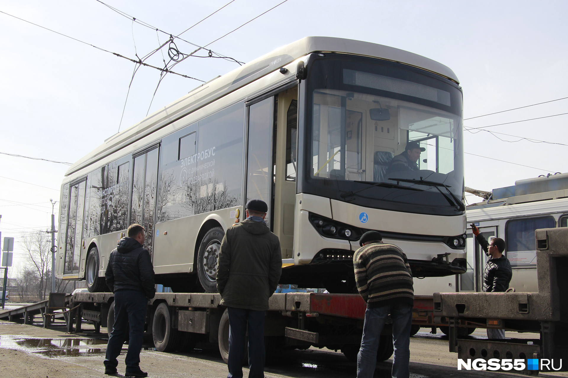 Электробус практически готов к отправке