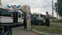 «Пьяный влетел в автобус»: водитель «семёрки» протаранил челябинскую маршрутку
