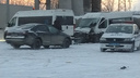 Четверым понадобилась медпомощь: в Челябинске КАМАЗ врезался в маршрутку
