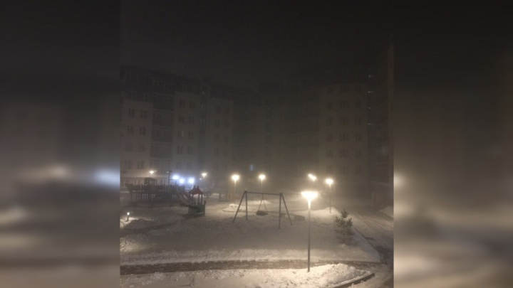 После трех дней чистого неба в Красноярск возвращается едкая дымка