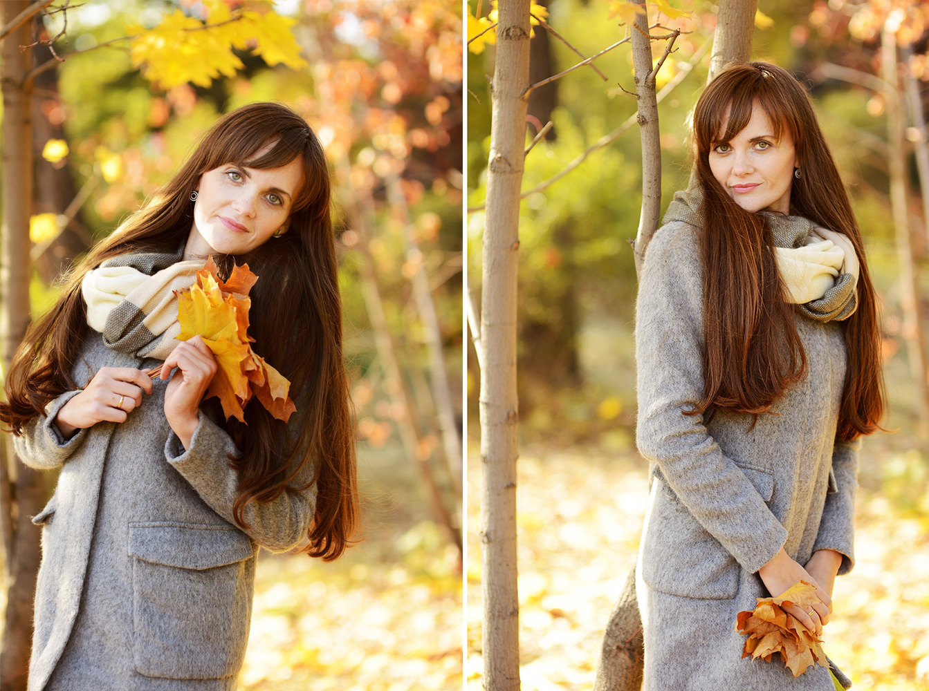 Екатерина признаётся, что очень любит осень, а особенно октябрь