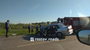 Автобус попал в тройное ДТП на трассе Ростов — Волгодонск: есть жертвы