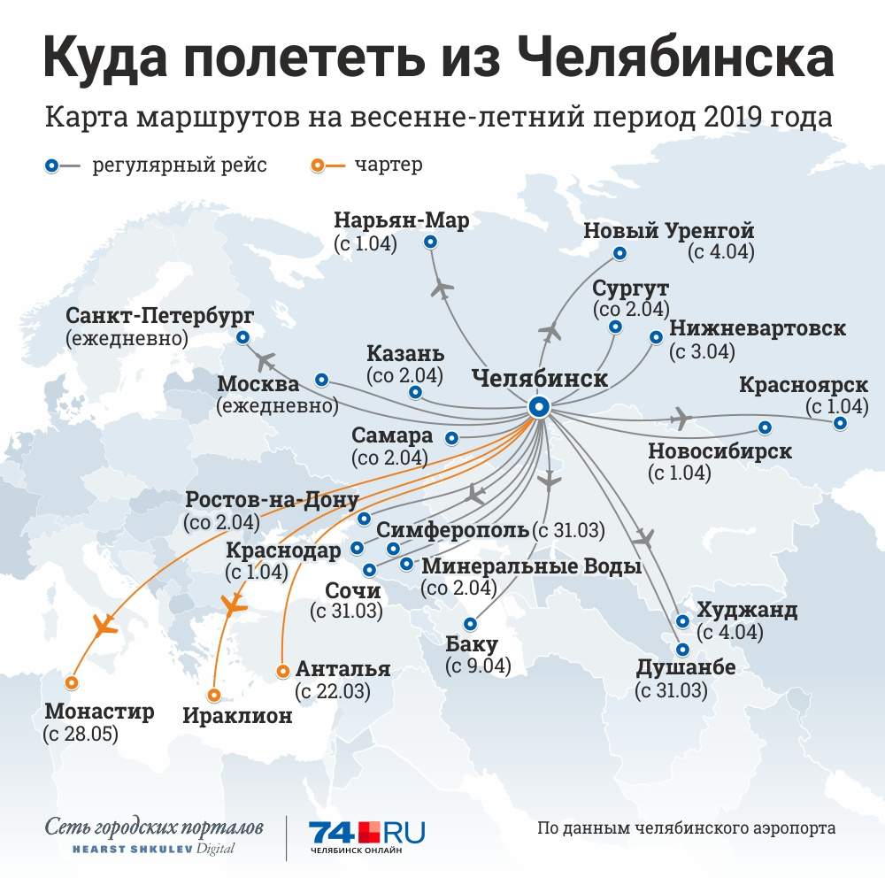 Маршрутная карта челябинска