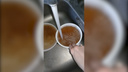 Жители Сухой Самарки получили «черный чай» вместо горячей воды