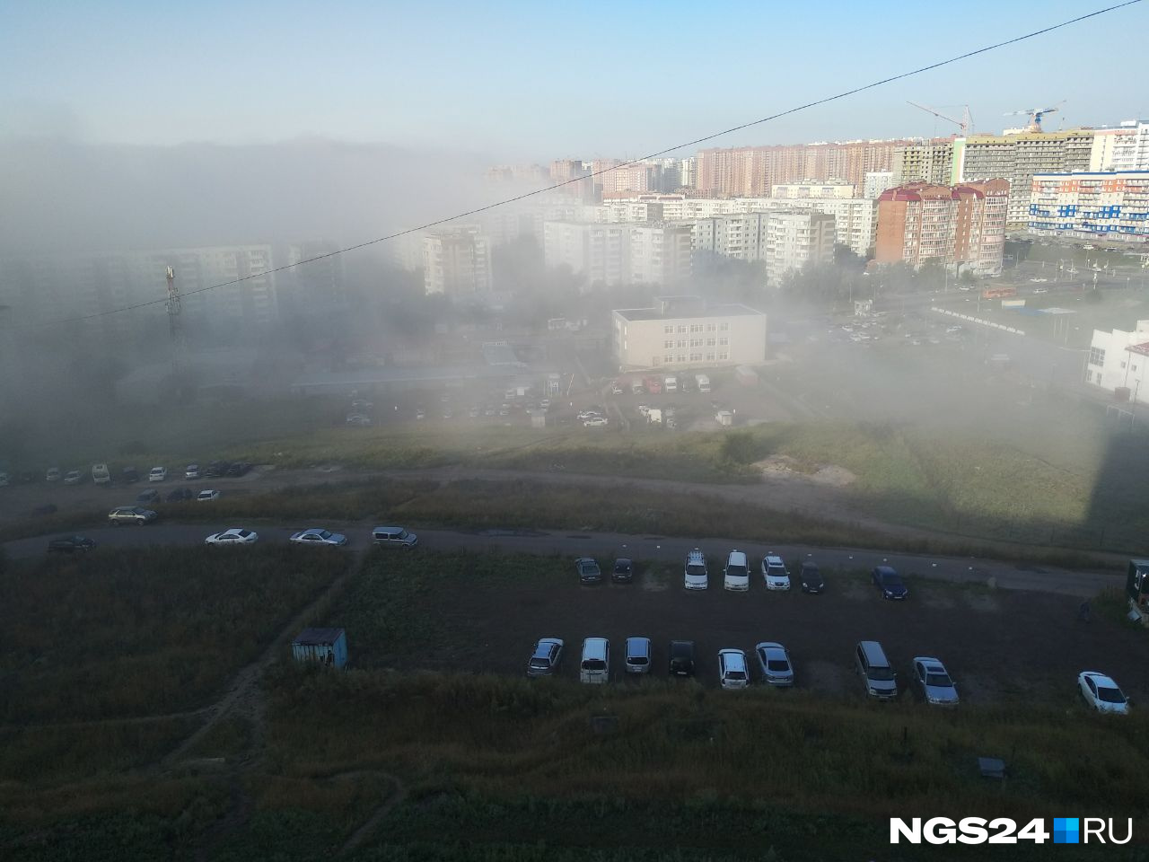Туман в Солнечном Туман в Солнечном