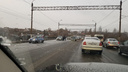 В Самарской области в массовое ДТП попали 10 автомобилей