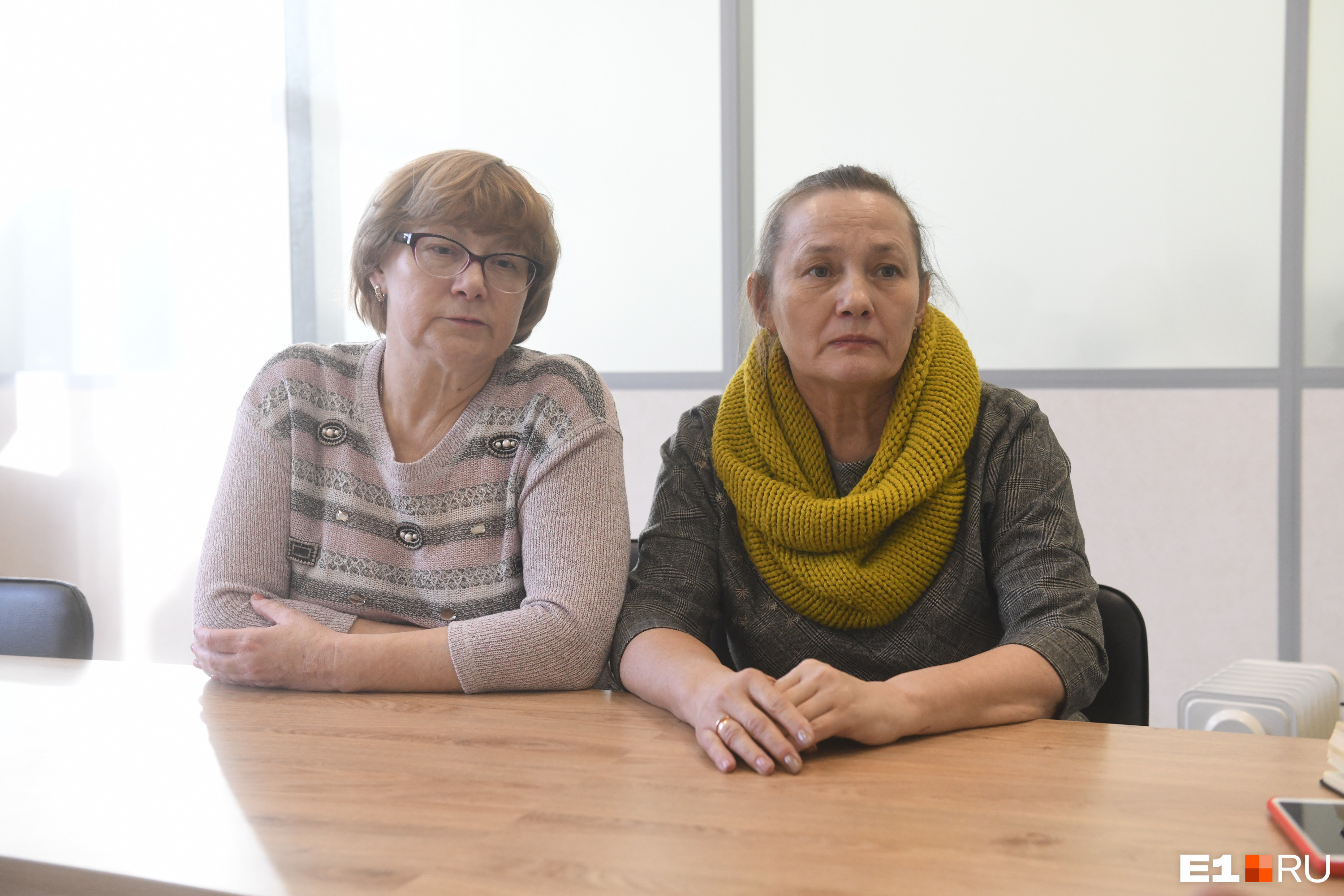 Алина Солтанова (слева) и Татьяна Кузнецова уверены, что в убийстве виновен именно Александров 