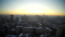 Видео: в небе над Новосибирском пролетел кривой метеор