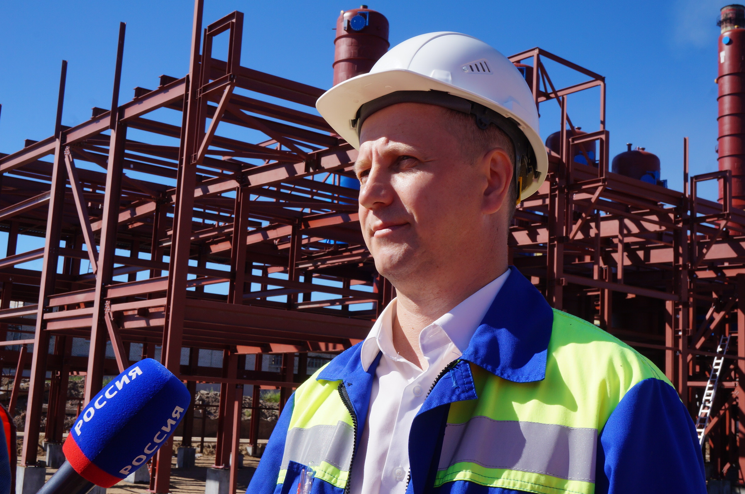 Александр Помелов, руководитель проекта по строительству новой выпарной станции АЦБК