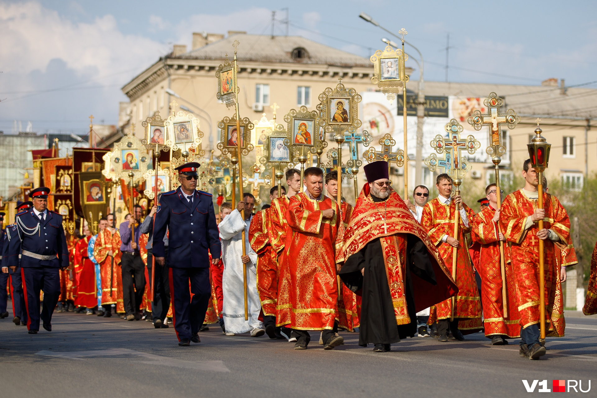 Великая Пасха крестный ход