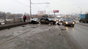 В ГИБДД рассказали о последствиях аварии на Димитровском мосту: в больницу попали 5 человек