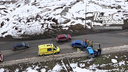 Лоб в лоб: на Суворовском в Ростове столкнулись два автомобиля