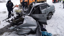 Два человека погибли в лобовом столкновении на федеральной трассе в Челябинской области