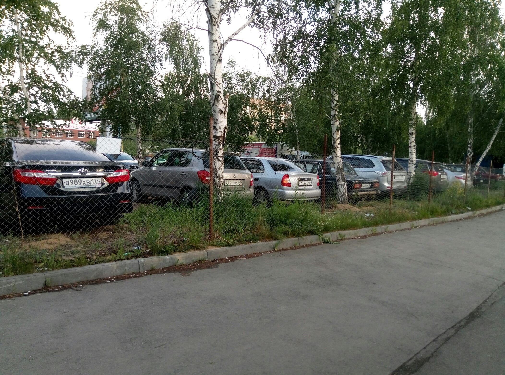 Незаконная парковка, погубившая газон, продолжает работать Незаконная парковка, погубившая газон, продолжает работать