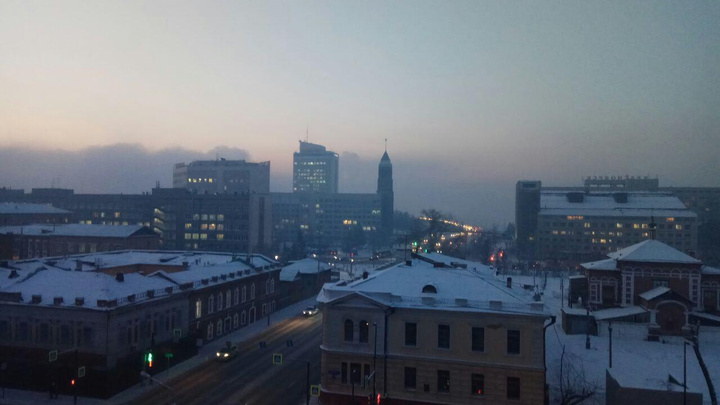 Красноярск накрыло удушливым смогом. Самые грязные районы