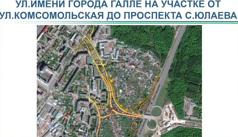 Восточный выезд из уфы на карте схема проезда проект