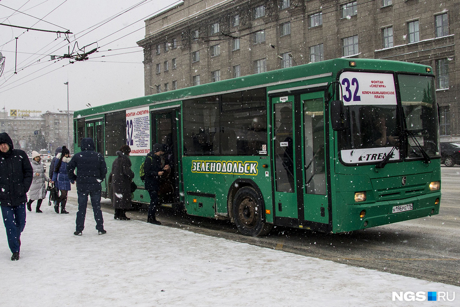 Транспорт новосибирск автобус