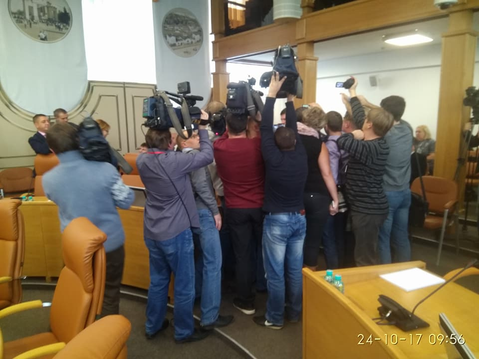 В горсовете аншлаг<br>Фото: пресс-служба красноярского городского совета депутатов