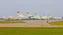 В аэропорту Толмачёво приземлились китайские военные самолёты