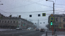 Снег и похолодание наступают на Красноярск
