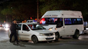 В Волгограде маршрутка ударила такси: есть пострадавшие