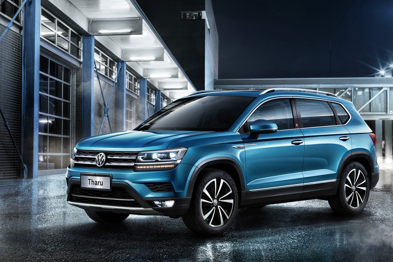 Volkswagen Tarek адаптируют для России, взяв за основу модель Tharu, уже дебютировавшую в Китае