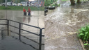 Водоканалья: Самару подтопило из-за обильного дождя