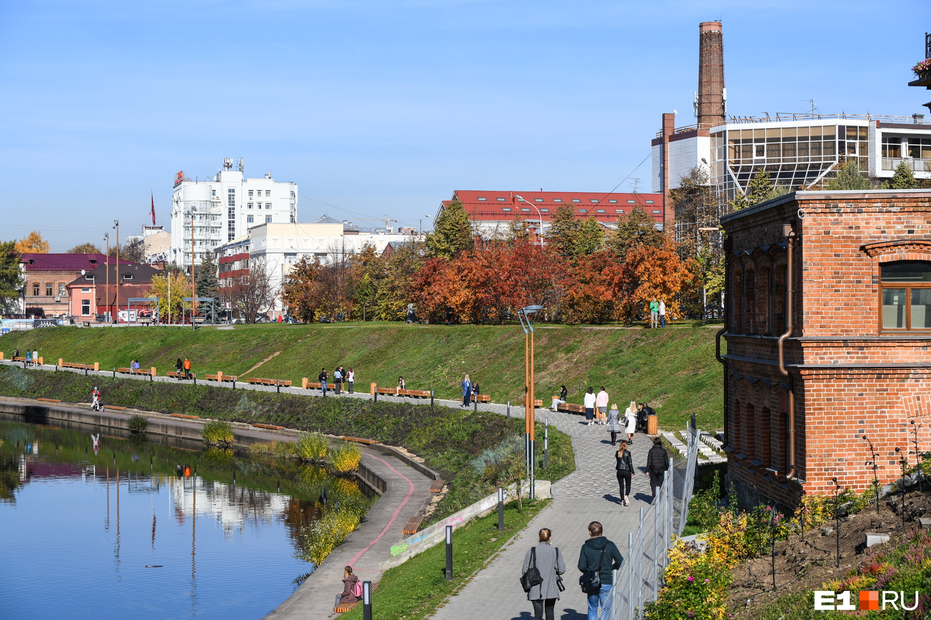 Набережная екатеринбурга фото