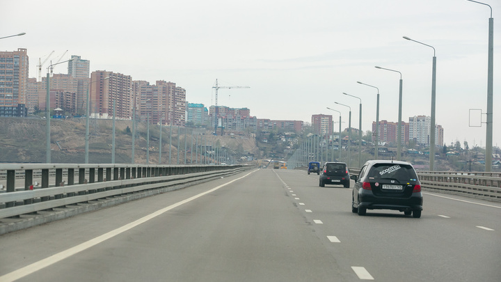 Въезд на левобережную развязку 4-го моста перекрывают до мая