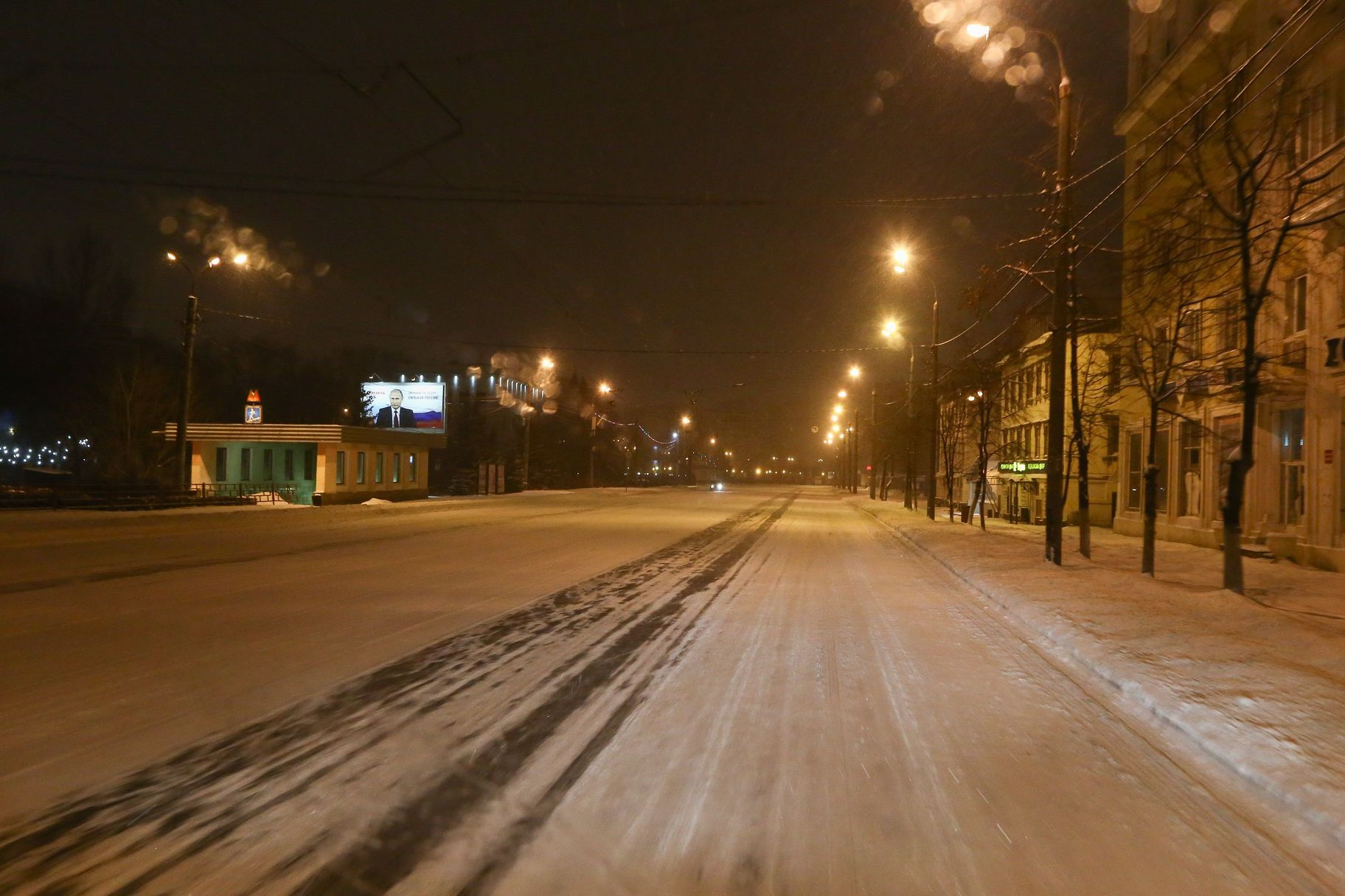 Нижний Новгород снег