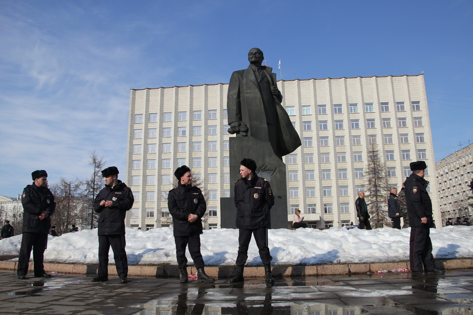 Площадь ленина в архангельске