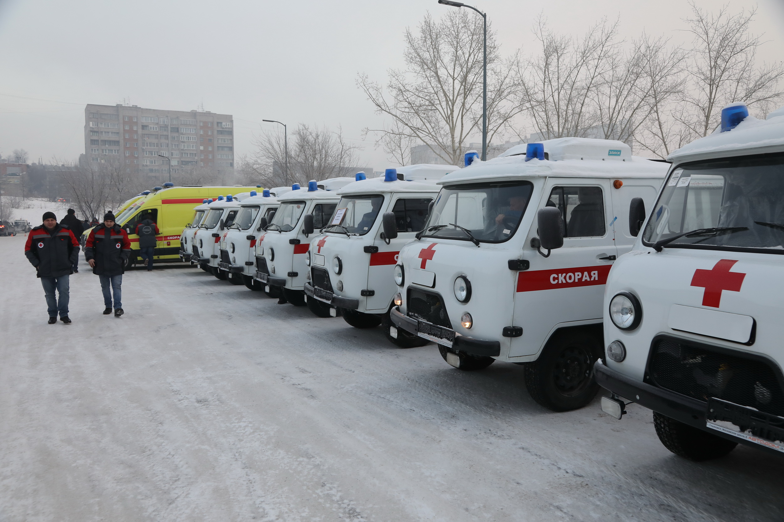 Часть автомобилей останется в Красноярске, часть уедет в районы края