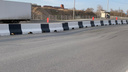 На самой новой дороге Новосибирска просело 5 метров асфальта