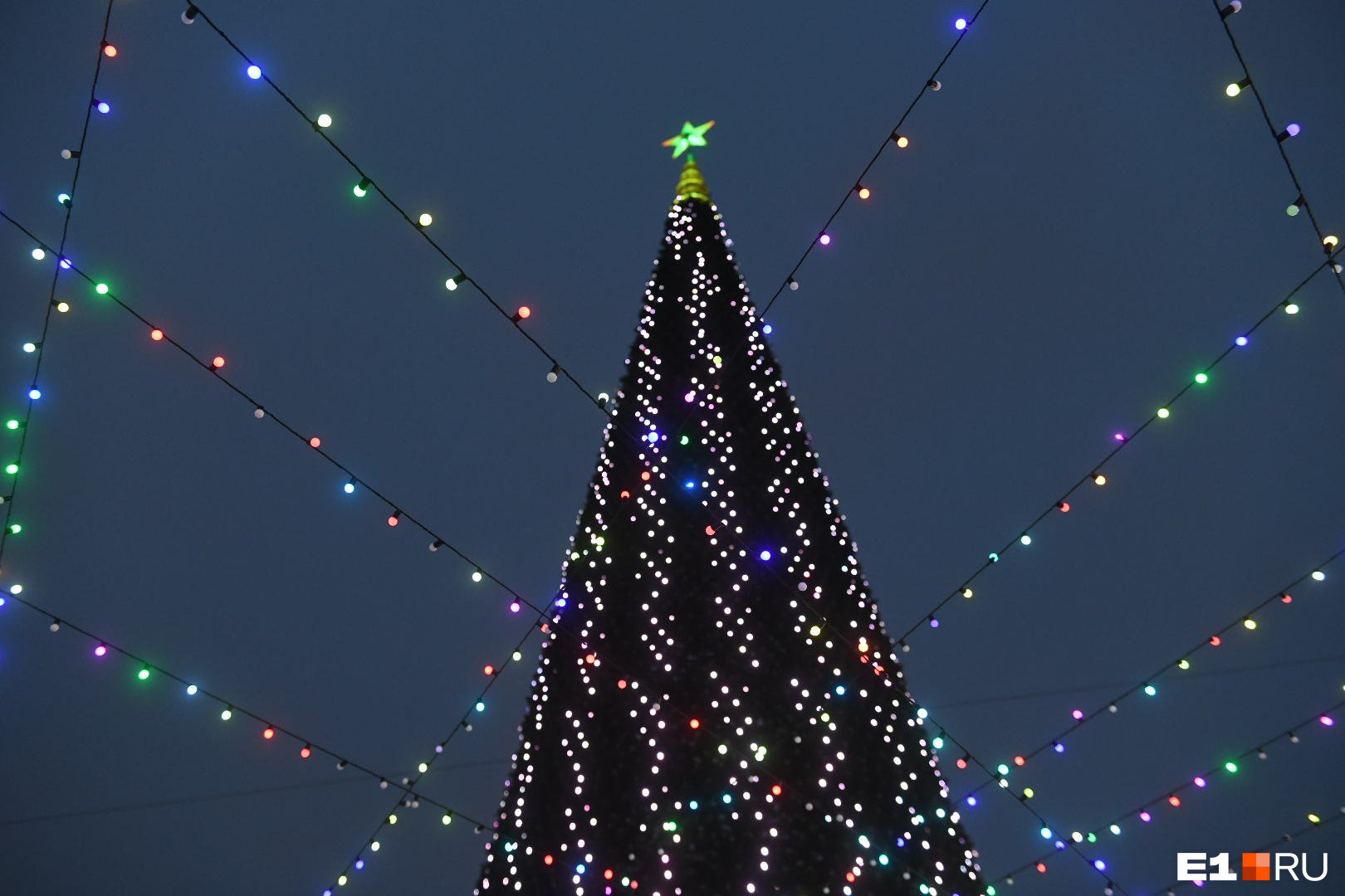 Высота елки — 50 метров, <a href="https://www.e1.ru/news/spool/news_id-66405022.html" target="_blank" class="_">выше нее только новогоднее дерево в Красноярске</a>