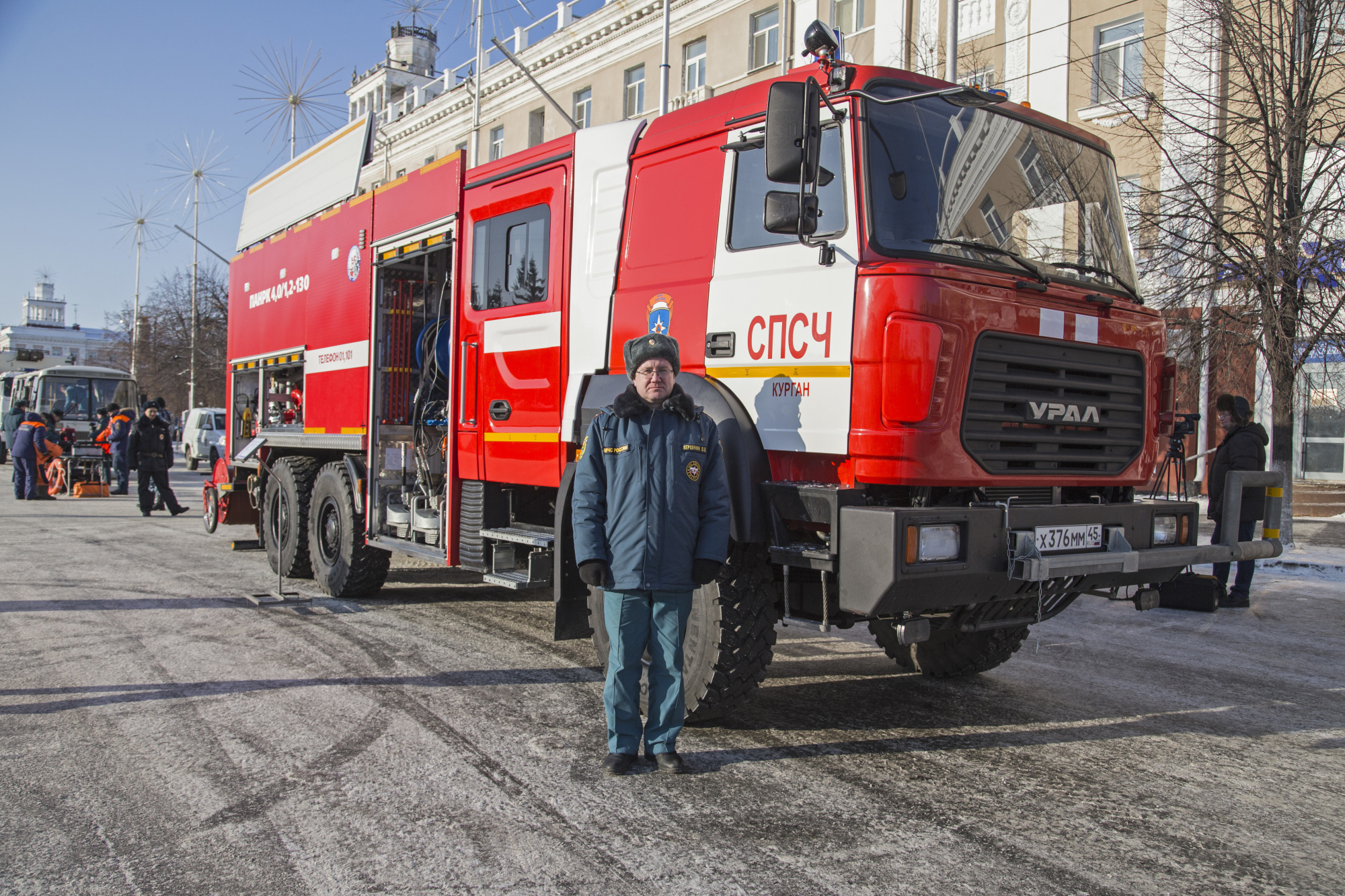 пожарный порше кайен в москве