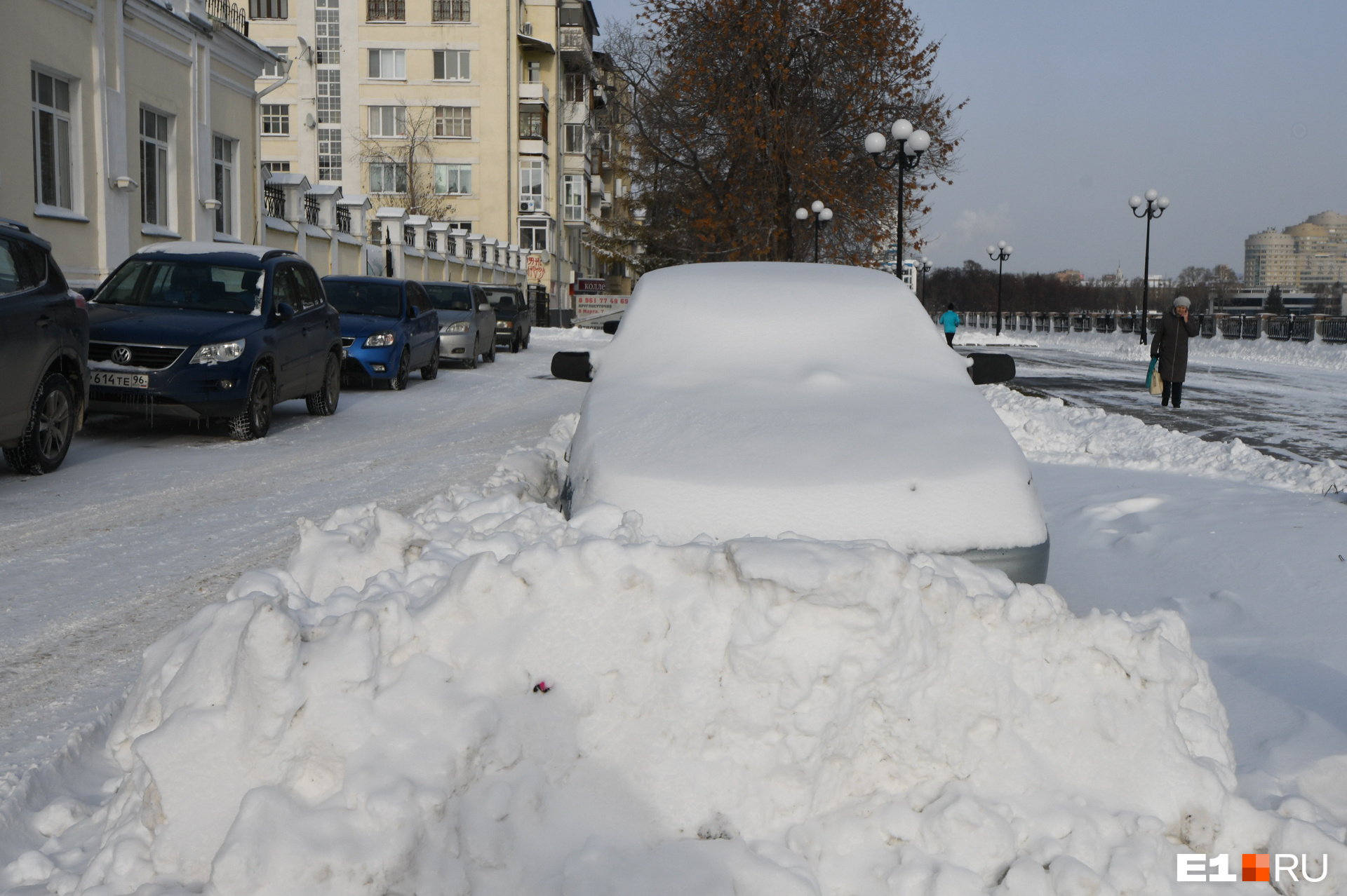 Снегопад свердловская