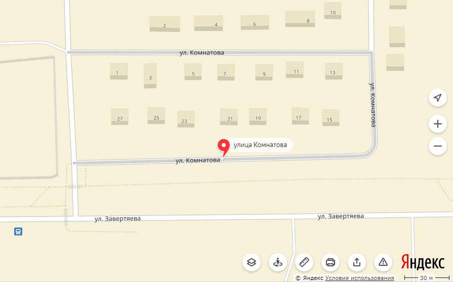 Самая кривая омская улица находится в районе Завертяева