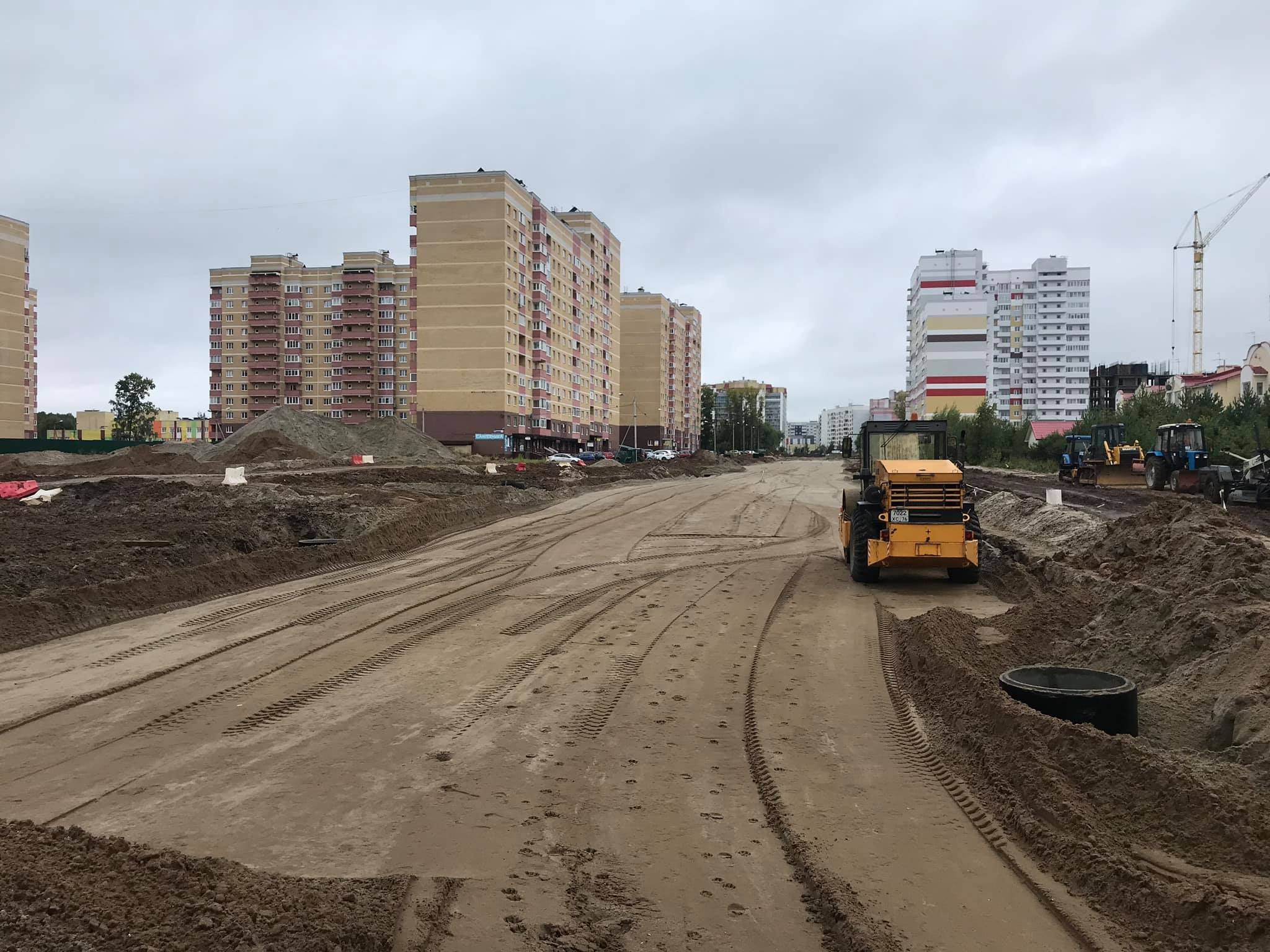 Долгожданная для Дзержинского района дорога Долгожданная для Дзержинского района дорога