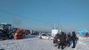 Выдержит до 10 тонн: новосибирские ледовые переправы стали крепче в два раза