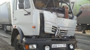 В Самарской области водителя фуры зажало в кабине после ДТП с 4 грузовиками