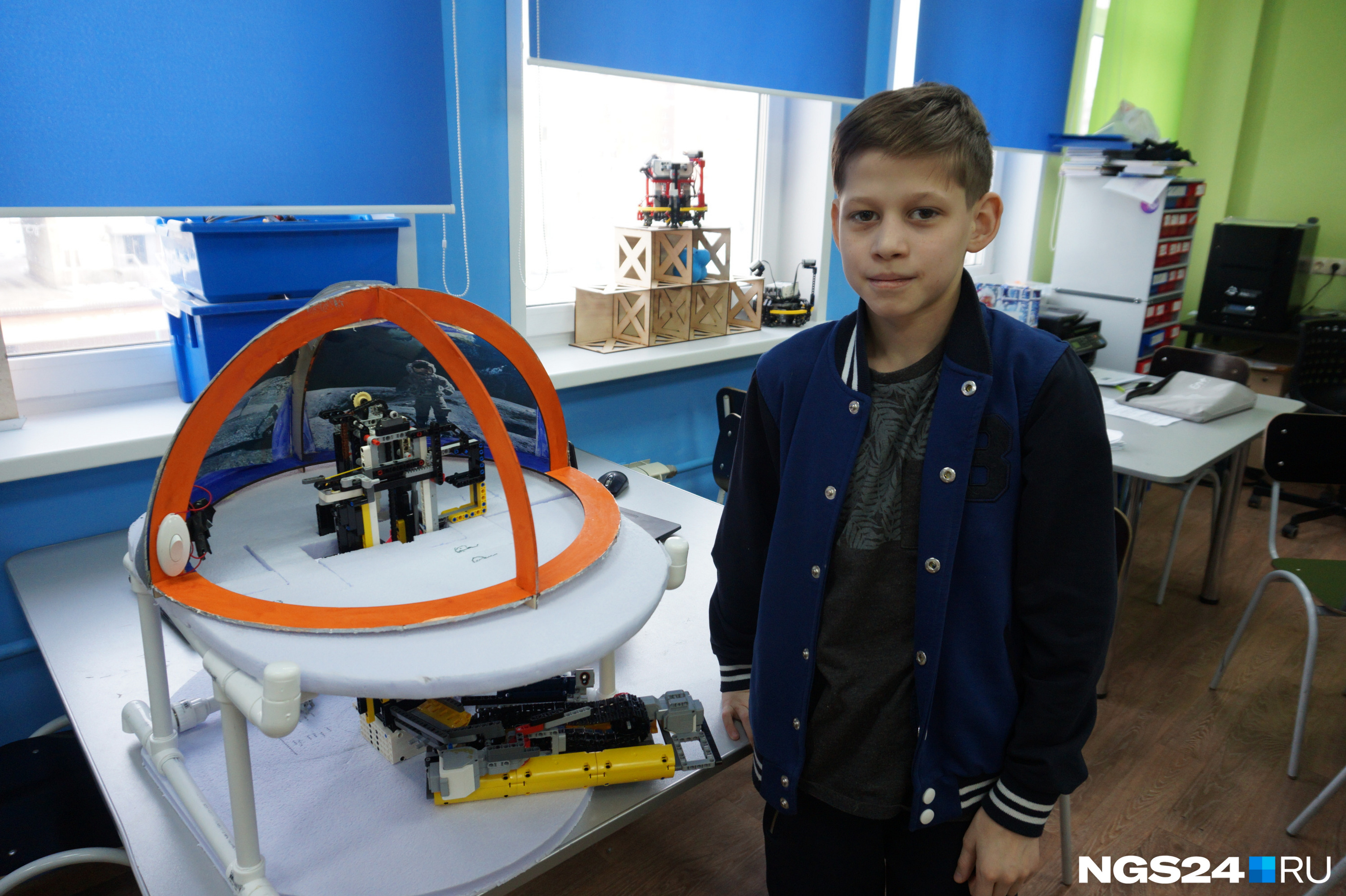 12-летний Артур Ермилов — ответственный за проект лунной станции